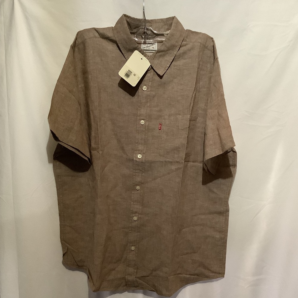 LEVI SHORT SLEEVE SUNSET ONE POCKET SHIRT